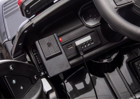 Auto Na Akumulator ZB618P Dodge Ram Policyjny Czarny LEAN CARS