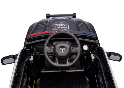 Auto Na Akumulator ZB618P Dodge Ram Policyjny Czarny LEAN CARS