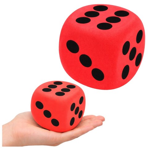 Duża Kość Piankowa Do Gry Zabawy Edukacyjna Mix 8 cm LEAN Toys