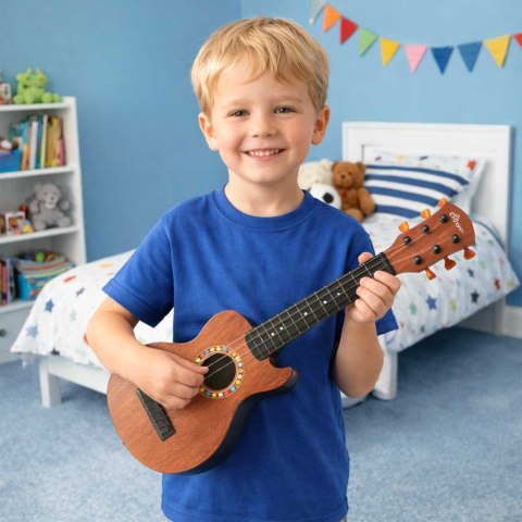 Gitara klasyczna dla dzieci drewniana 6 strun 18 cali 46,5cm Kik Sp. z o. o. Sp. k.