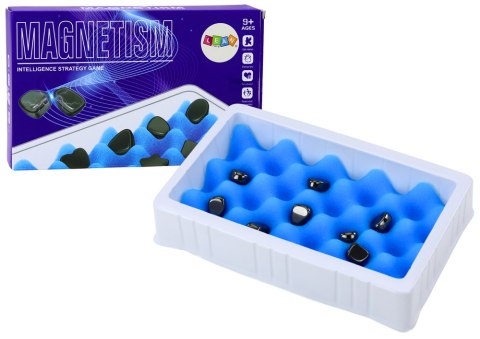 Gra Strategiczna Planszowa Kamienie Magnetyczne Szachy LEAN Toys