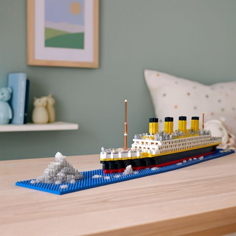 Klocki Konstrukcyjne Statek Titanic Model Statku 3D 1878 el. LEAN Toys