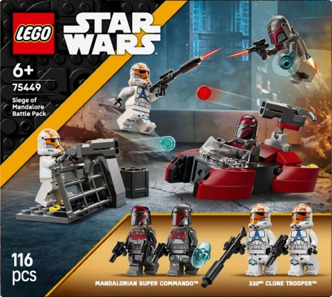Klocki Star Wars 75449 Oblężenie Mandalory - zestaw bitewny LEGO