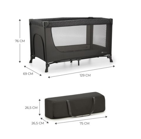 Łóżeczko turystyczne JOY LIGHT GREY