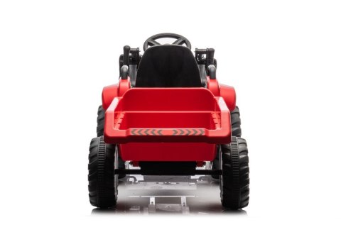 Traktor Na Akumulator Z łyżką BW-X002A Czerwony LEAN CARS