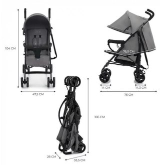 Wózek spacerowy TIK STONE GREY