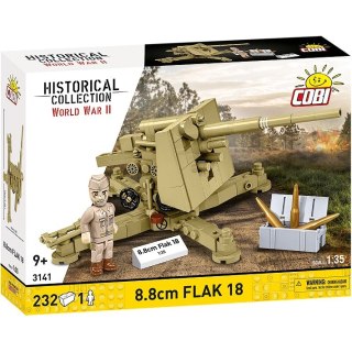 Klocki 8,8 cm Flak 18 232 klocki 1:35 Cobi Klocki