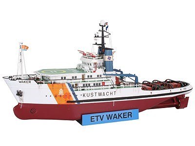 Model plastikowy statek Kustwacht Waker 1:200 Revell