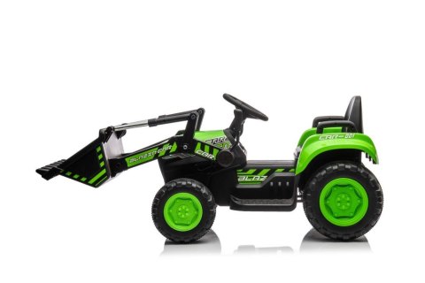 Traktor Na Akumulator Z łyżką BW-X002A Zielony LEAN CARS