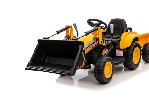 Traktor Na Akumulator Z łyżką BW-X002A Żółty LEAN CARS