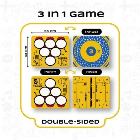 Gra w rzutki TOSSIT Plansza Imprezowa