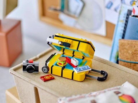 LEGO 40817 - Żółta walizka podróżna