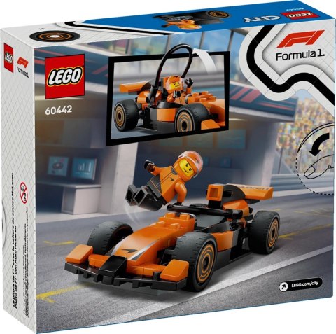 LEGO City 60442 - F1 Kierowca i bolid McLaren