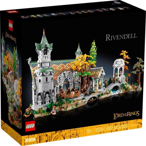 LEGO Icons 10316 - Władca Pierścieni: Rivendell