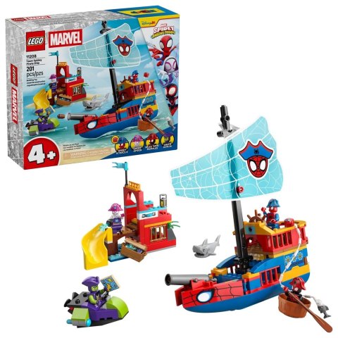 LEGO Marvel 11208 - Statek piracki drużyny Spidey'ego