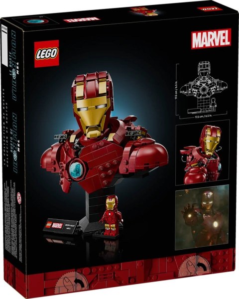 LEGO Marvel 76327 - Popiersie Iron Mana MK4