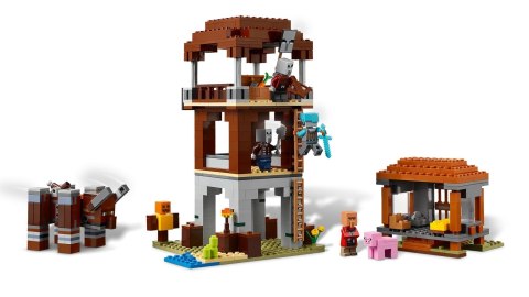 LEGO Minecraft 21278 - Kryjówka rozbójników i dewastatorów