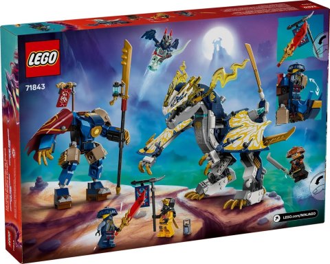 LEGO Ninjago 71843 - Mech smoczego jeźdźca Rogue'a
