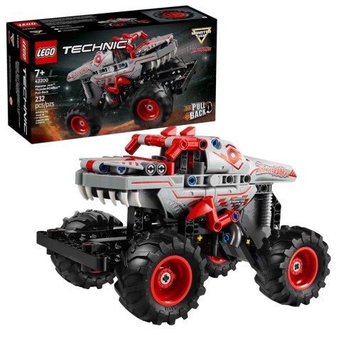 LEGO Technic 42200 - Monster Jam ThunderROARus z napędem typu pull-back