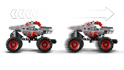 LEGO Technic 42200 - Monster Jam ThunderROARus z napędem typu pull-back