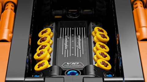 LEGO Technic 42196 - Pomarańczowe Lamborghini Huracán Tecnica