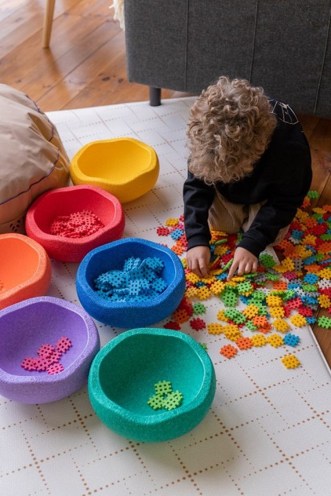 MARIOINEX Klocki Mini Waffle, 500 elementów