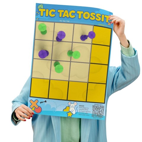 Gra w rzutki TOSSIT Tarcza Target & Tic-Tac-Toe