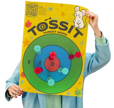 Gra w rzutki TOSSIT Tarcza Target & Tic-Tac-Toe