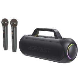 Głośnik bezprzewodowy do karaoke 200W z 2 mikrofonami USB-C czarny ACEFAST