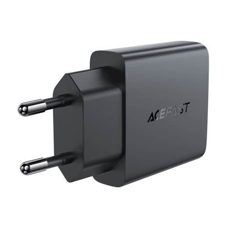 Mała płaska ładowarka sieciowa GaN PD 20W USB-C czarna ACEFAST