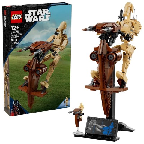 LEGO Star Wars 75428 - Droid bojowy z platformą STAP