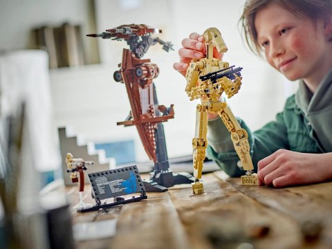 LEGO Star Wars 75428 - Droid bojowy z platformą STAP