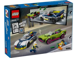 LEGO City 60415 - Pościg radiowozu za muscle carem