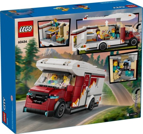 LEGO City 60454 - Wakacyjny kamper pełen przygód