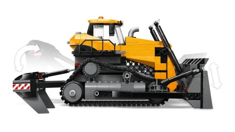 LEGO City 60466 - Żółty buldożer z ładowarką