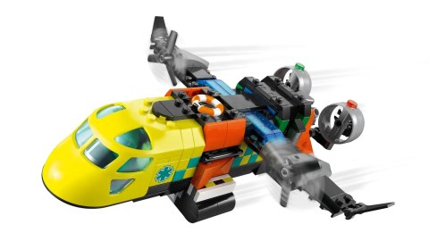 LEGO City 60505 - Zestaw z samolotem, ciężarówką serwisową i poduszkowcem