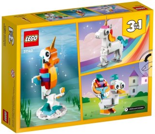LEGO Creator 3w1 31140 - Magiczny jednorożec