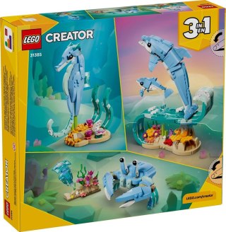 LEGO Creator 3w1 31385 - Zwierzęta morskie: Piękny delfin