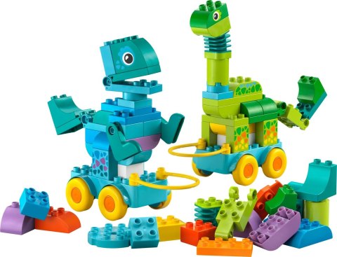 LEGO Duplo 3w1 10451 - Dinozaury na kółkach