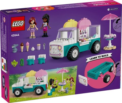 LEGO Friends 42644 - Furgonetka z lodami w mieście Heartlake