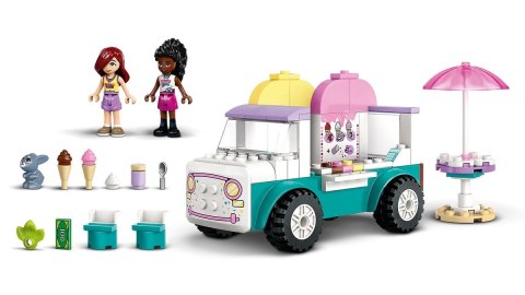 LEGO Friends 42644 - Furgonetka z lodami w mieście Heartlake