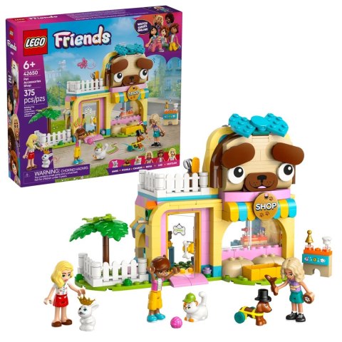 LEGO Friends 42650 - Sklep z akcesoriami dla zwierząt