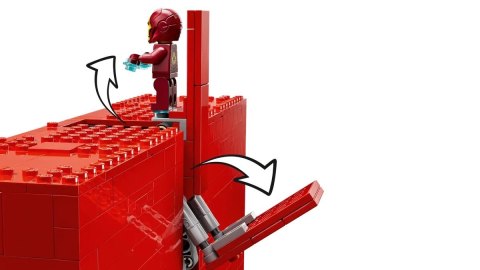 LEGO Marvel Super Heroes 76313 - Logo MARVEL z minifigurkami