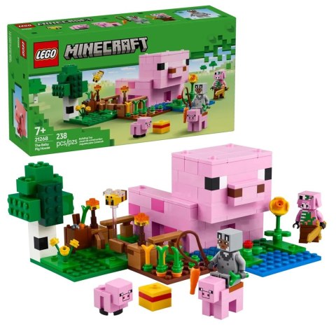 LEGO Minecraft 21268 - Dom prosiaczka