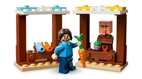 LEGO Minecraft 21273 - Atak balonowego Ghasta na wioskę