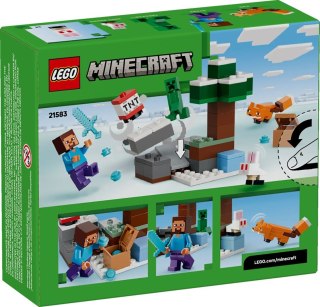 LEGO Minecraft 21583 - Przygoda Steve'a w tajdze