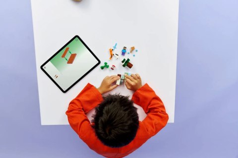 LEGO Minecraft 21583 - Przygoda Steve'a w tajdze