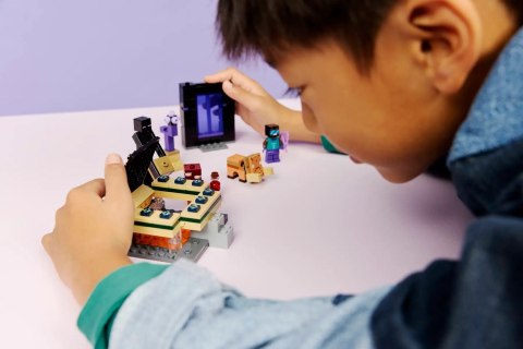 LEGO Minecraft 21584 - Podróż przez portal do Netheru i Kresu