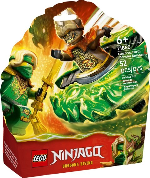 LEGO Ninjago 71850 - Lloyd kontra ziemny potwór na spinnerze