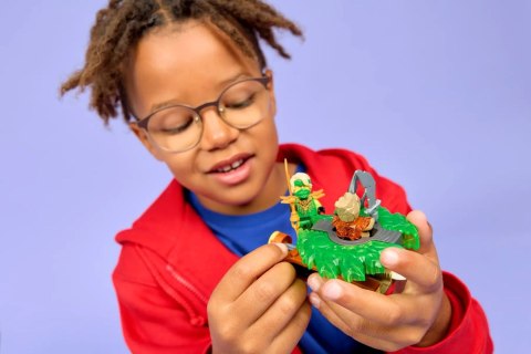 LEGO Ninjago 71850 - Lloyd kontra ziemny potwór na spinnerze